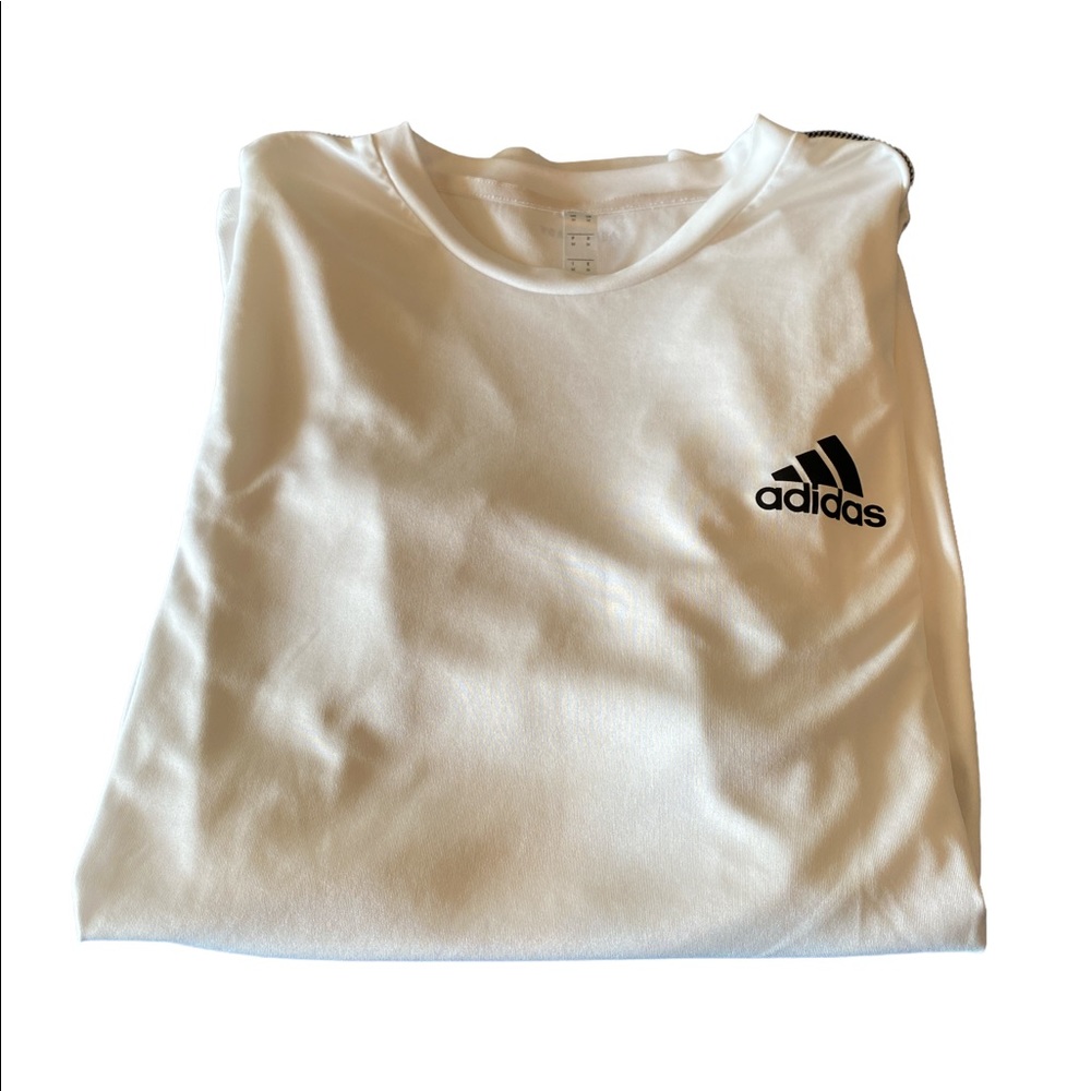 Adidas Aeroready Motion Sport Tee-White